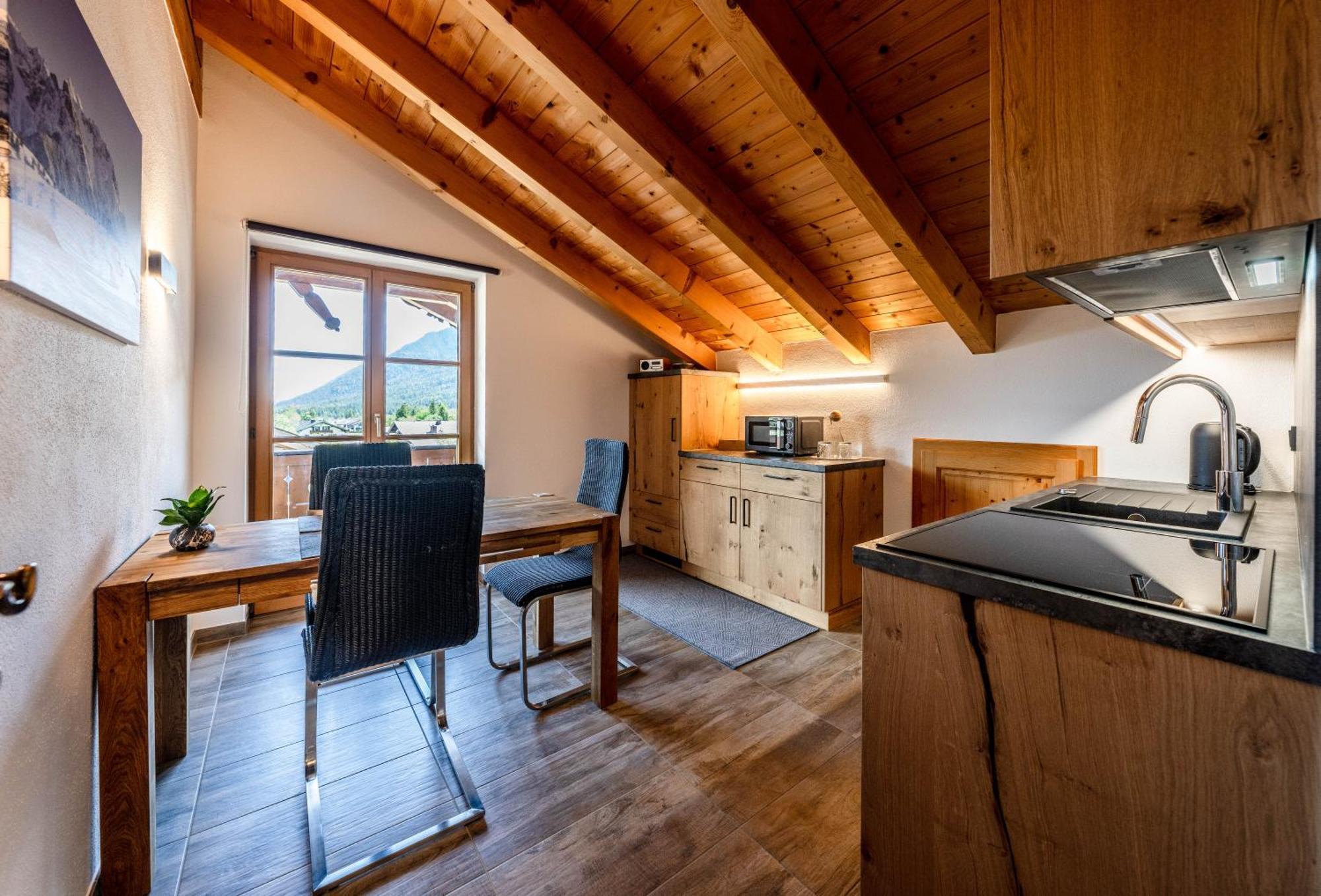 Ferienwohnungen Lara Wohnung 3 Wallgau Exterior foto